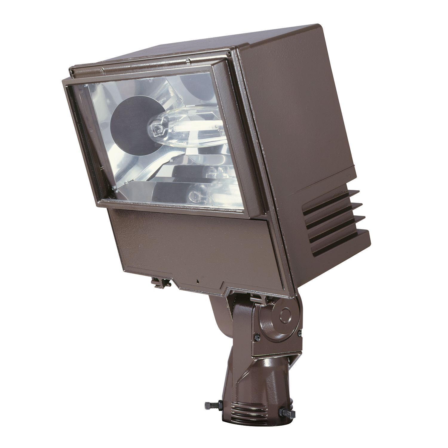 Warrior Floodlight 400W HPS Multi-Tap Slipfitter w/Lamp Bronze