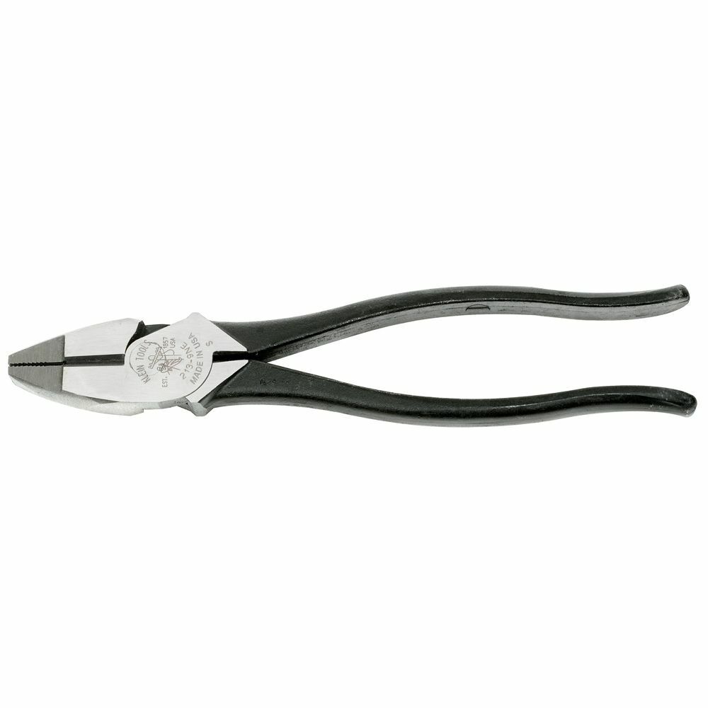 High-Leverage Side-Cutters, High-leverage design. Rivet is closer to the cutting edge for 46-Percent greater cutting and gripping power than other plier designs