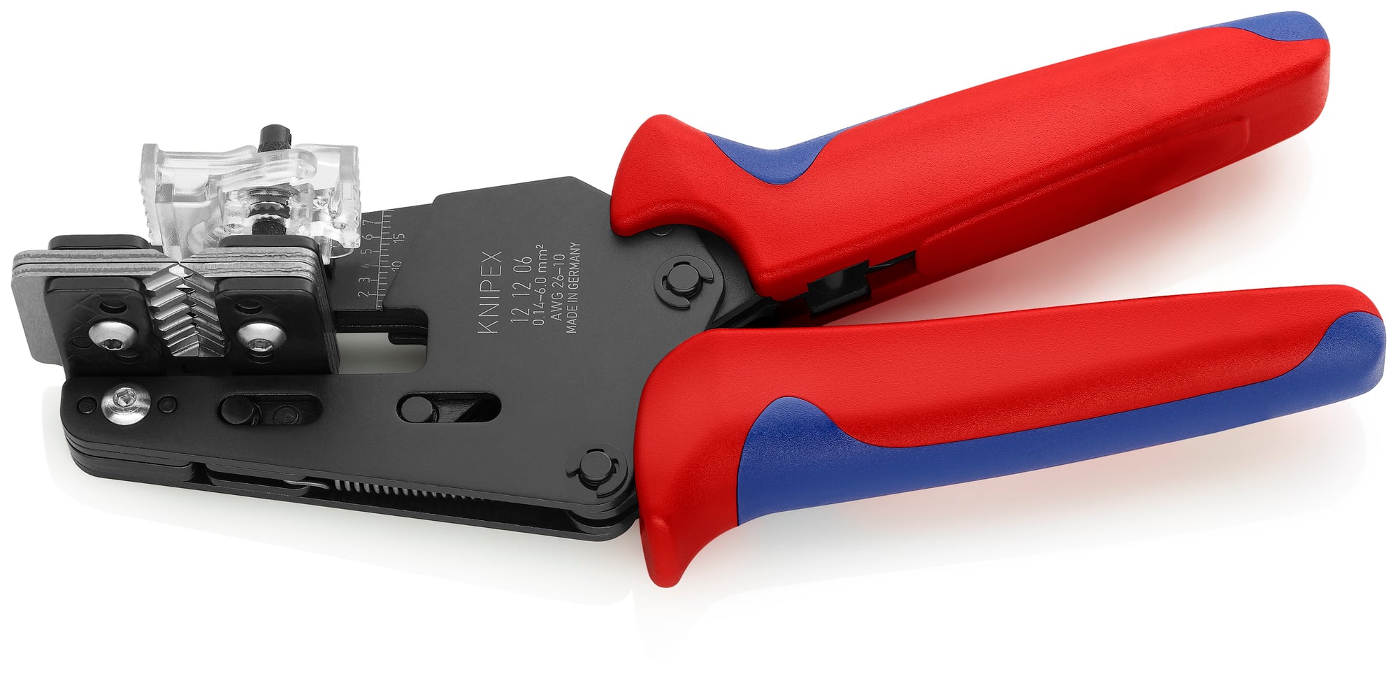 Automatic Wire Stripper 0.14-6.0 mm2, 7 1/2 in., Multi-Component