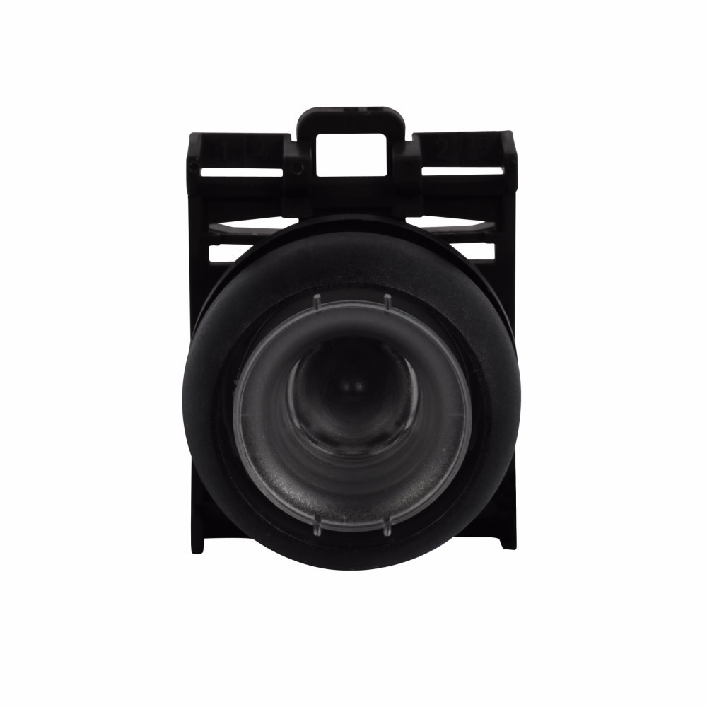 Eaton 22.5 mm RMQ-Titan Pushbutton,Black bezel,IP67, IP69K,Non-illuminated,Flush mounting,NEMA 4X, 13,1,000,000 operations,Maintained,22.5 mm,Flush Pushbutton,M22
