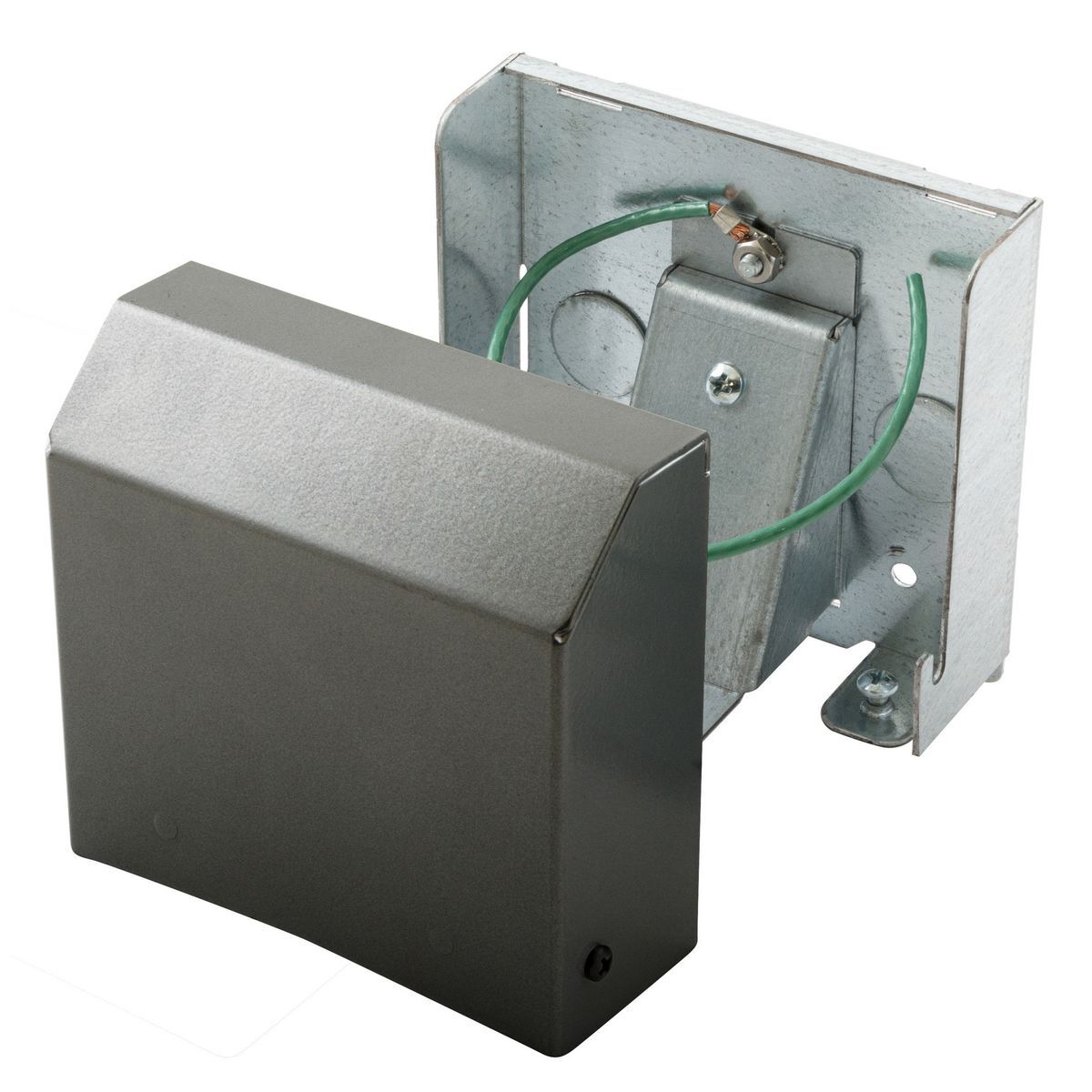FloorTrak PRO, On Floor Wall Feed Box, Low Profile, Dark Gray
