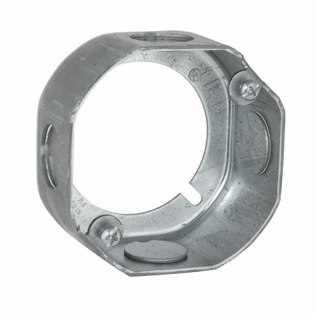 3-1/2 In. Octagon Extension Ring, 1-1/2 In. Deep - Drawn withConduitKO's