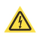 Warning Label, Vinyl, Electrical Symbol,