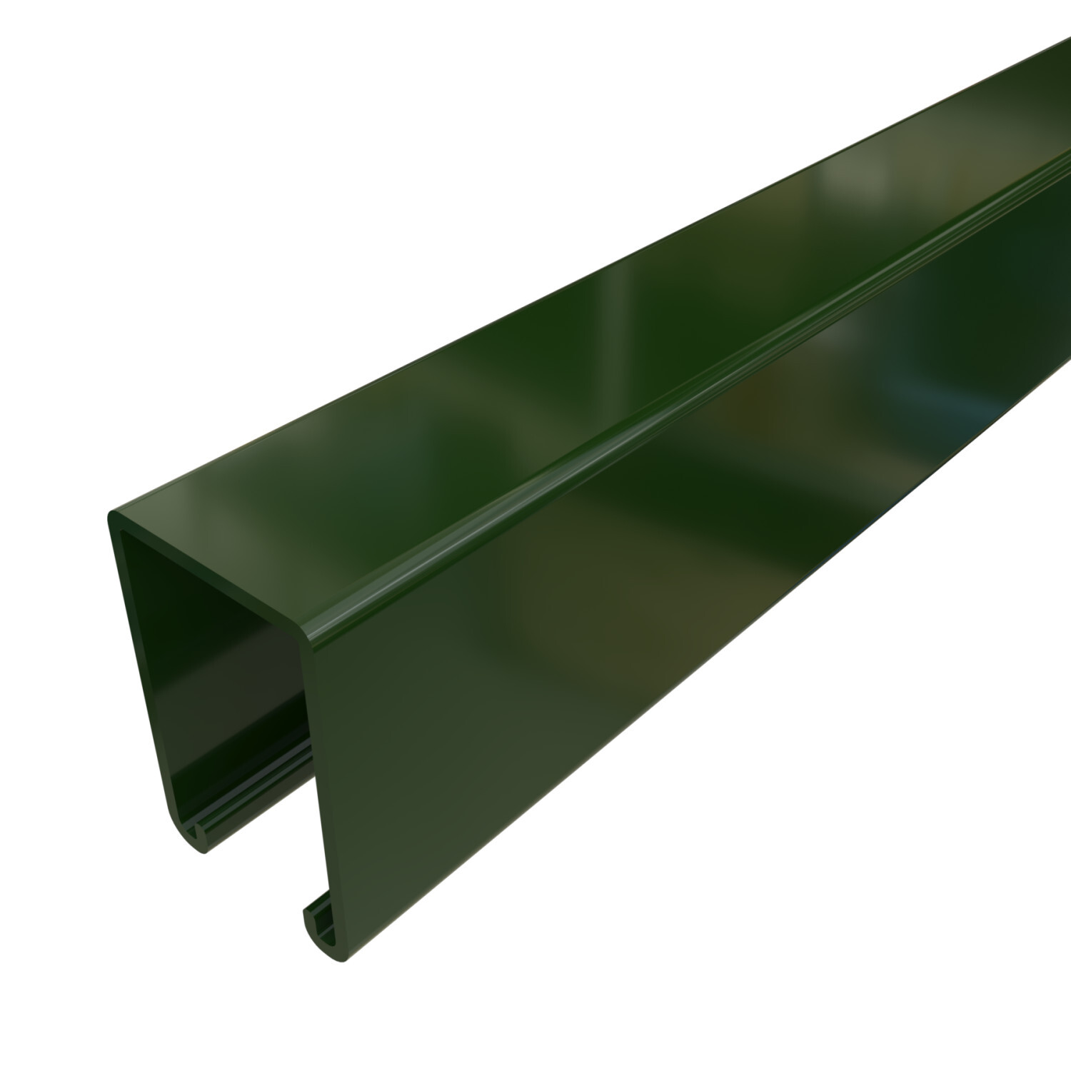 UNISTRUT CHANNEL, 12ga, 1-5/8"x 2-7/16", SOLID, GR