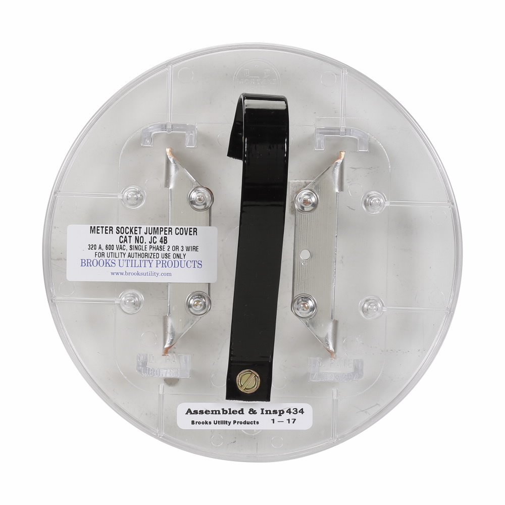 Eaton meter stack meter jumper and cover, Meter jumper and cover