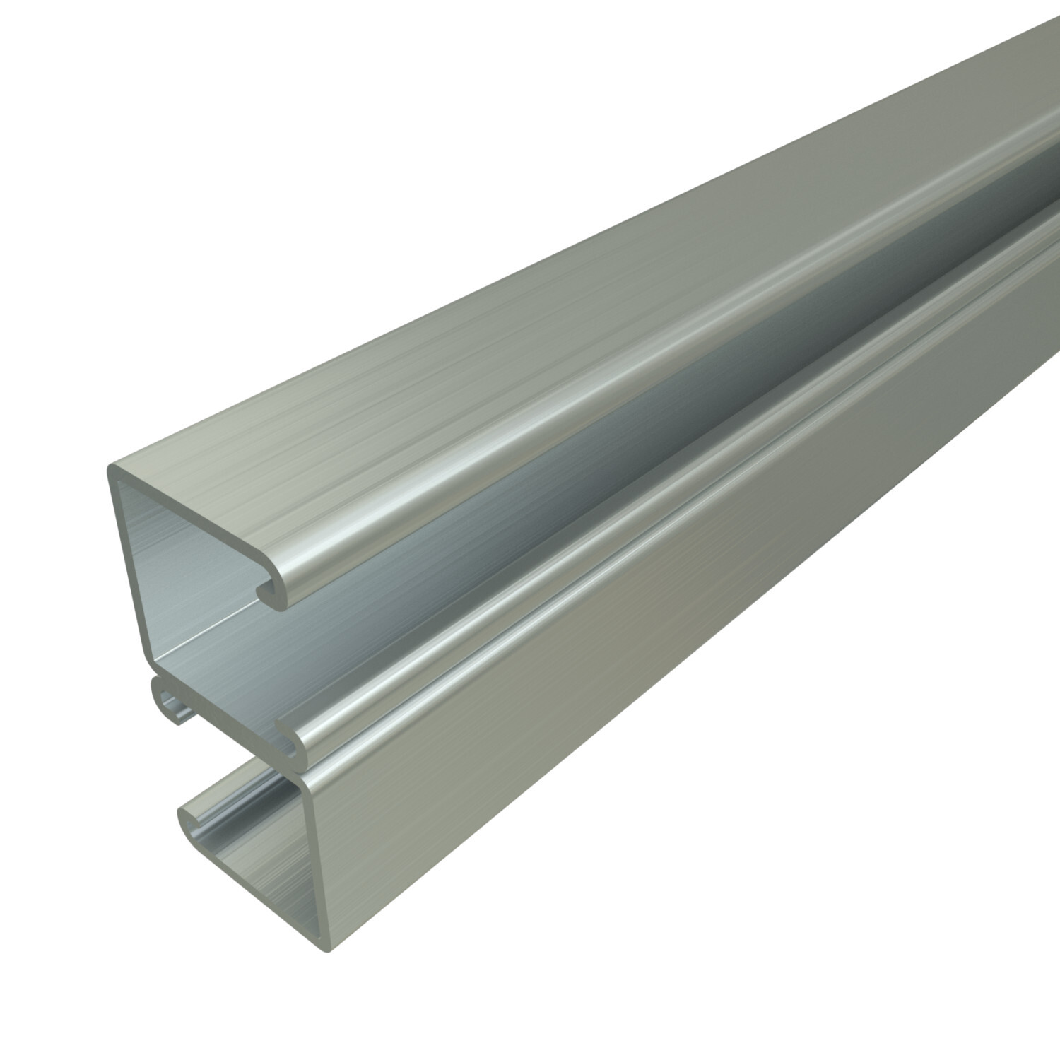 UNISTRUT CHANNEL, 12ga, 1-5/8"x 3-1/4", SOLID, B-WELD, HG