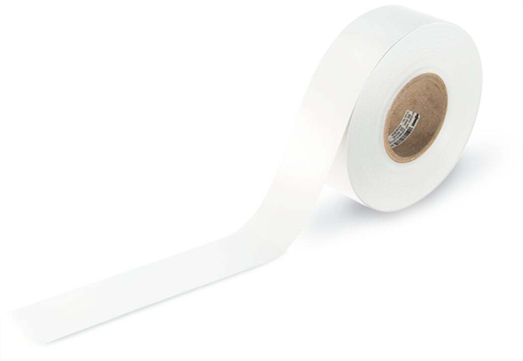 Marking strips; for Smart Printer; permanent adhesive; 30 mm; white