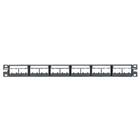 Patch Panel, 24 Port, Modular Snap In, B