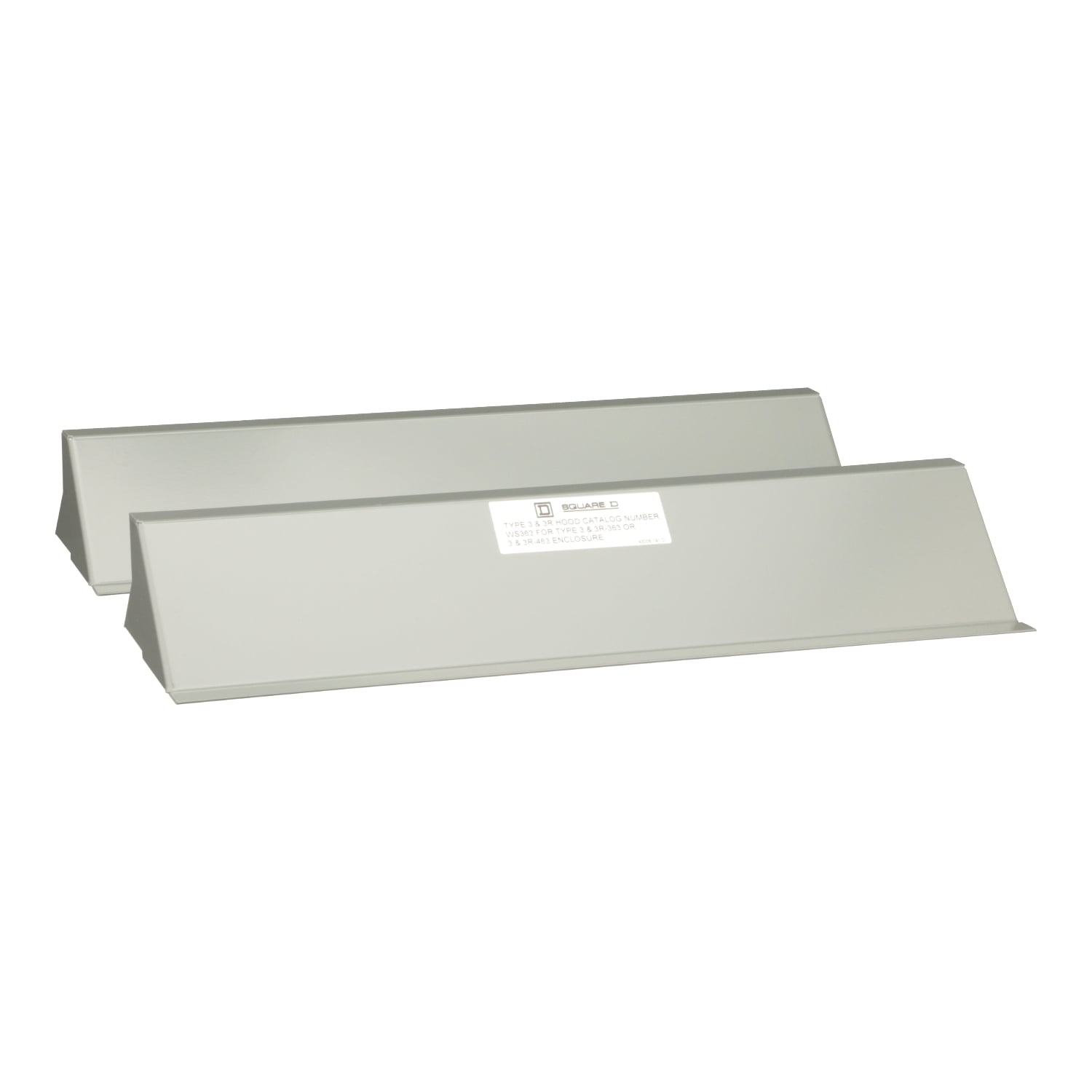 Transformer accessory, weathershield kit, for enclosures, box 17D/17H/18D/18H