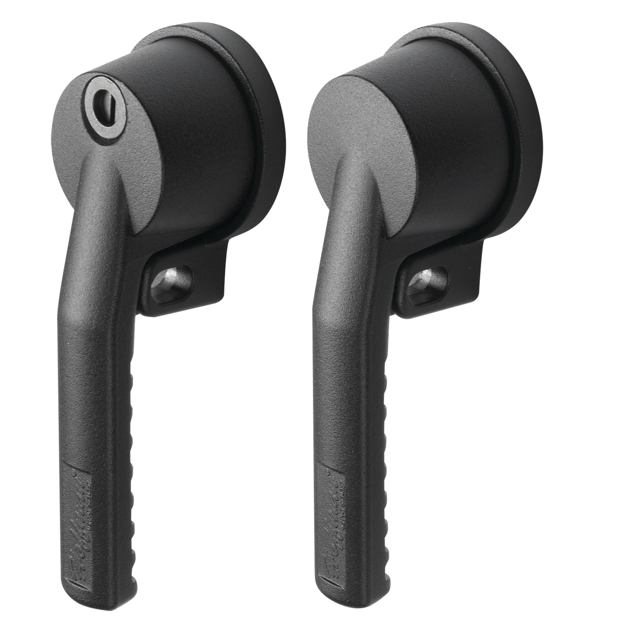 PowerGlide Handle Medium Clockwise, 5.51x2.58x1.65, Black, Mild Steel
