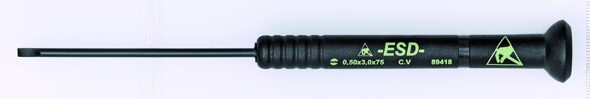 WITTRON ESD 3 in. Slotted, 3.0mm Tip