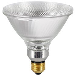 OBS10722 Tungsten Halogen PAR38 Reflector Lamp 70Watt 120Volt Medium Skirt Base Narrow Flood 25? Beam 2Pack