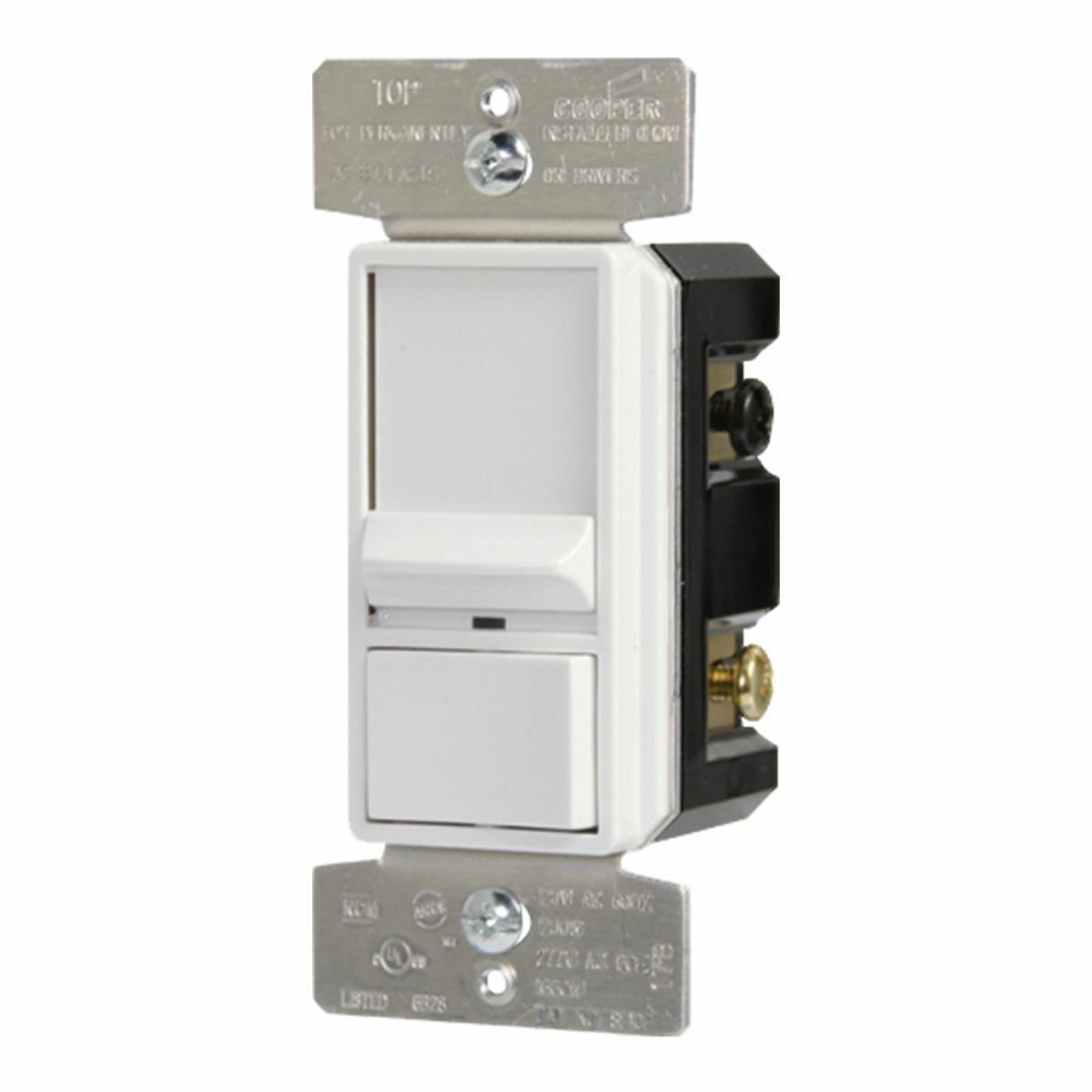 0-10V Momentary Wallswitch Slide Dimmer, 120/277VAC, Black