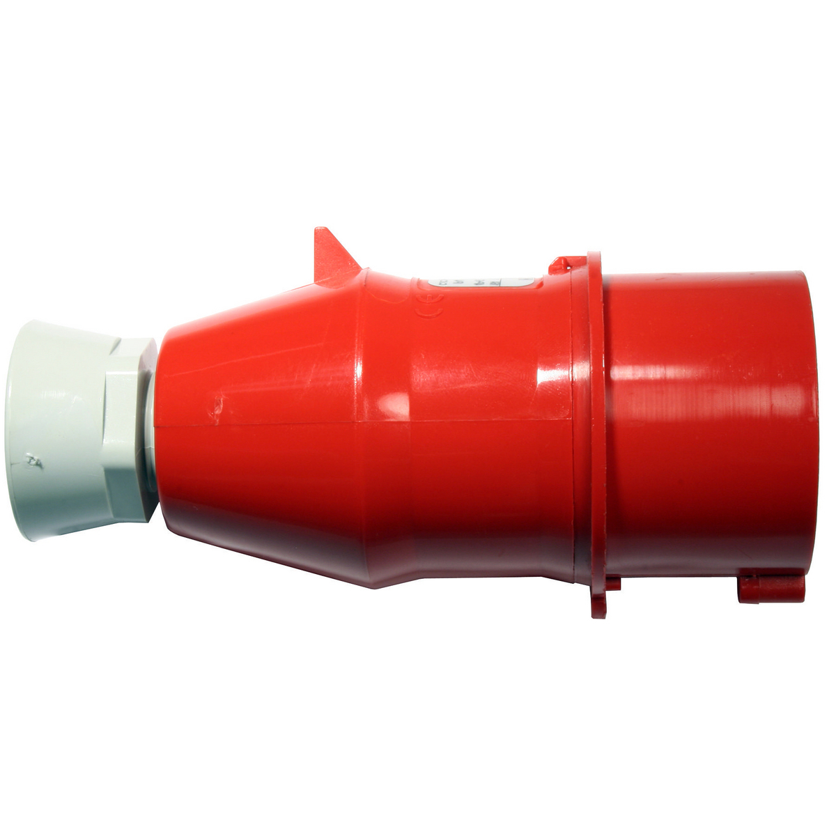 Heavy Duty Products, IEC Pin and Sleeve Devices, C Series Industrial Grade Connector Body, 20A 220/380-240/415V, 4-Pole 5-Wire Grounding, Screw Terminals, Red, C-Series