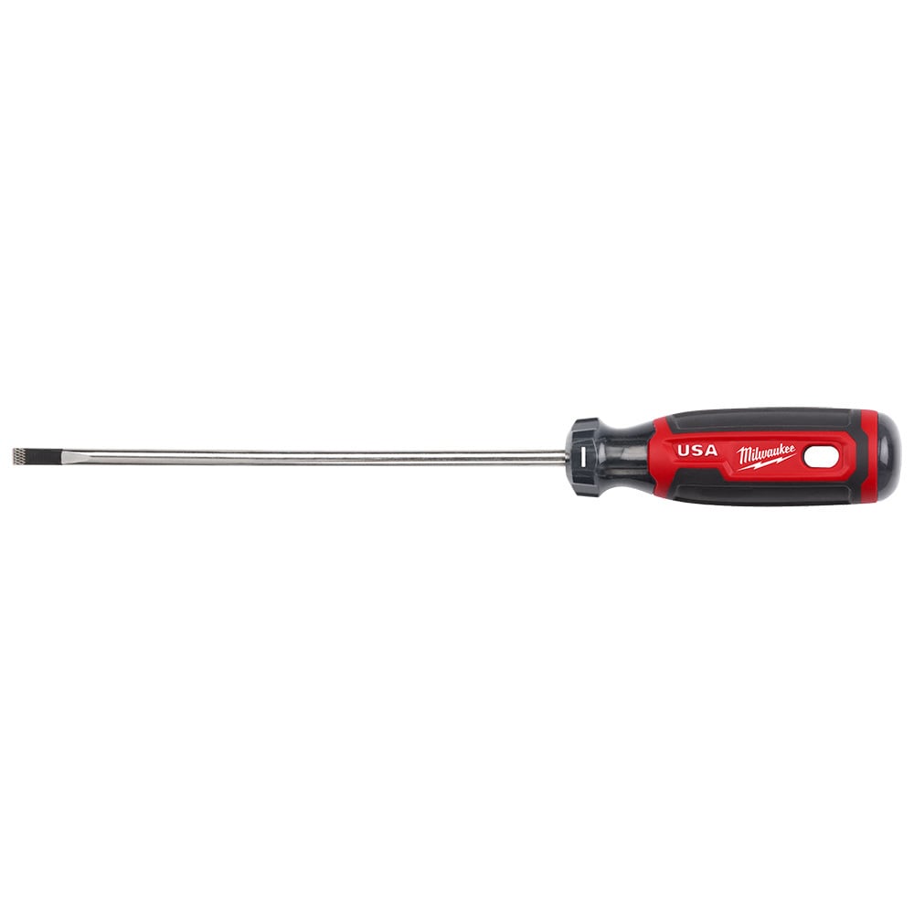 MILWAUKEE delivers hand tools that drive ultimate productivity and superior performance. Solutions are developed with an understanding of jobsite demands, like Cutting Pliers (USA) that deliver the easiest cuts and a lasting edge, plus Screwdrivers (USA) with the best tip fit and max grip. Milwaukee provides a wide range of Hand Tools covering everything from cutting, fastening, measuring, marking, striking, wrecking, mechanics, electrical, plumbing, power utility hand tools and much more.