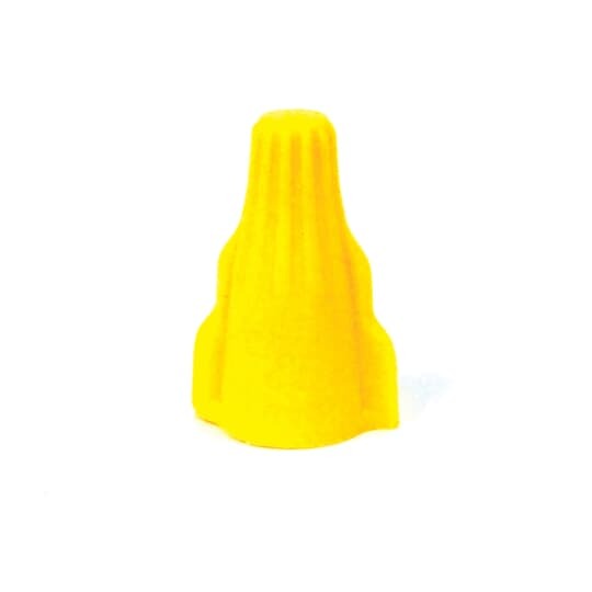 Wire Connector with a Wide Range/Ergonomic Wing Design Yellow #22 - #8 Flip-Pack of 1000 Pieces