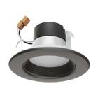 7 Watt - LED Downlight Retrofit - 4 Inch - CCT Selectable - 120 Volts - Dimmable - Bronze Finish