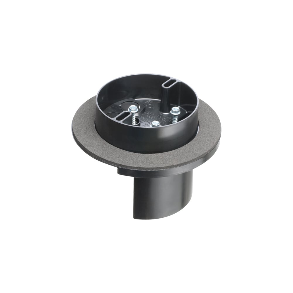 L-shaped fan and fixture vapor box. 70lb fan, 200lb fixture rated for 1/2" or 5/8" drywall. 25.0 cu. in. 2 Hour Fire Rating. Flange forms a protective barrier against air infiltration.