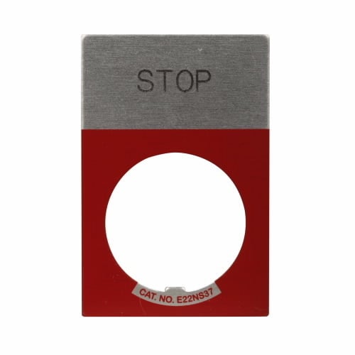 Legend plate "Start"