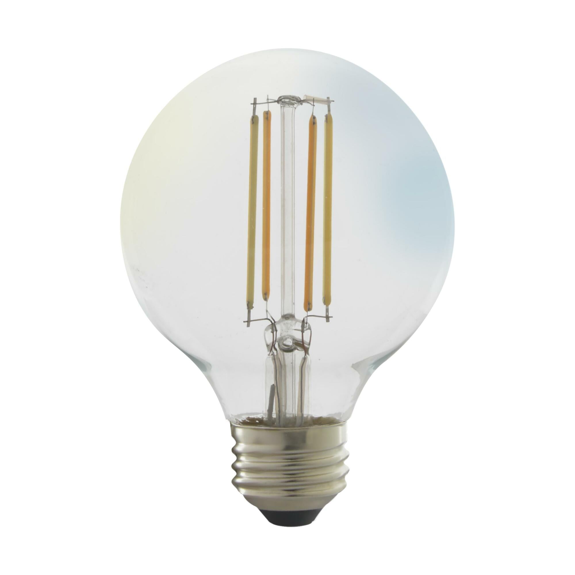 4.5 Watt - G25 LED Lamp - Tunable White - Clear - Starfish IOT - 120 Volts - 450 Lumens