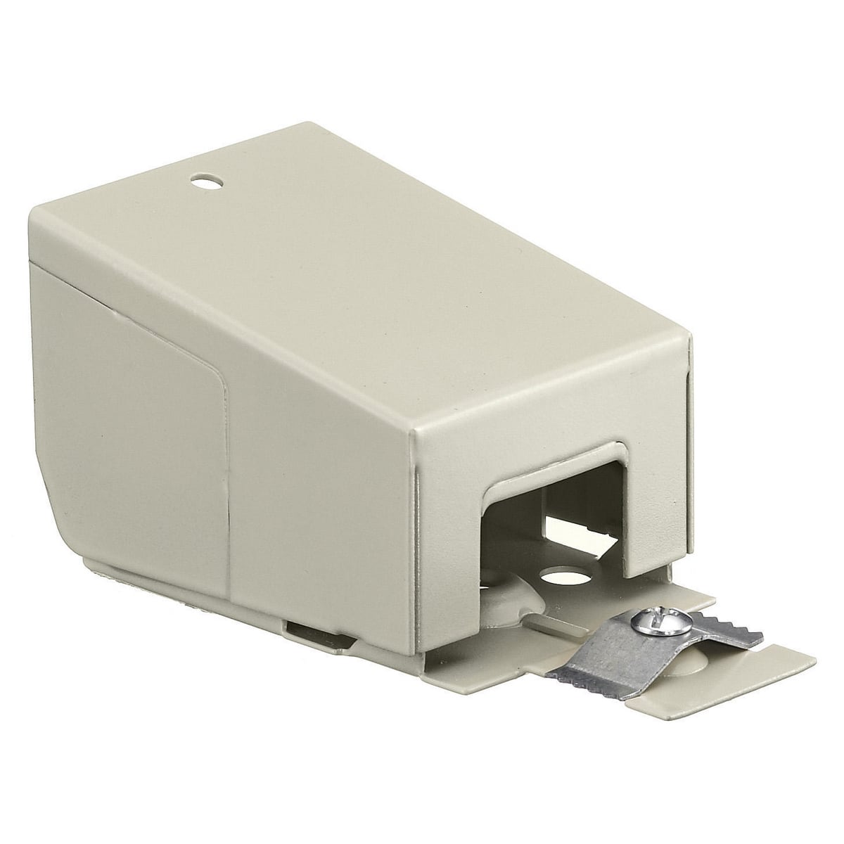 Metal Raceway, Large Entrance Fitting, HBL2000 Series, Ivory
