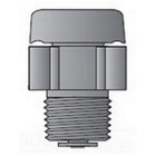 OZ-Gedney Type DBB Drain And Breather, Size: 1/2 IN, Stainless Steel, Connection: Tapered NPT, Dimensions: 15/16 IN Maximum Diameter X 1-11/16 IN Length, Dimension A: 2-7/16 IN, Third Party Certification: UL File Number E-34997, Hazardous Locatio
