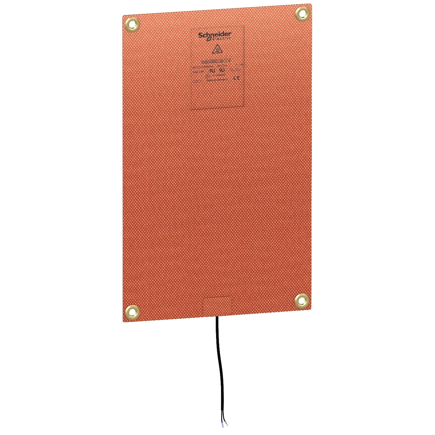 Climasys Ultra thin resistance heater low starting current 50W 240V 200x320mm