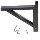 NEXTFRAME Ladder Rack, Triangle Wall Support, 24", Black