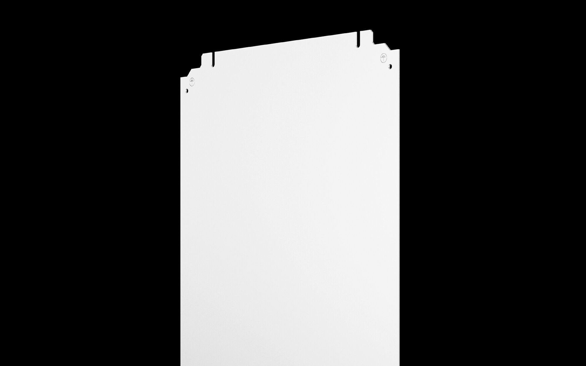 KX Mounting plate, for terminal boxes KX and bus enclosures KX, WH: 275x585 mm