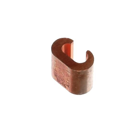 C-Crimps Copper Compression Connector, Run: #6 Sol - #4 Str, Tap #6 Sol - #6 Str, Length 41/64 Inch, Height 3/4 Inch