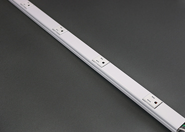 GFCI PLUGMOLD 3FT GRAY