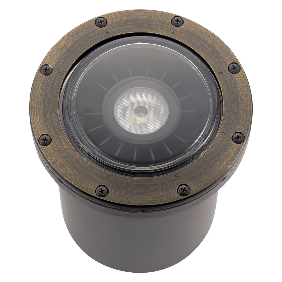 Our VLO 3000K LED 60-Degree Beam Angle In-Ground Accent light is equipped with our Lumen Effects System, which allows you to easily switch between three lumen outputs: 350, 550, or 850 all with the use of the Magnetic Key. Its field configurable design allows for customization based on the needs of the application and its IP67 drive-over rated design can tackle static loads up to 4600lbs.