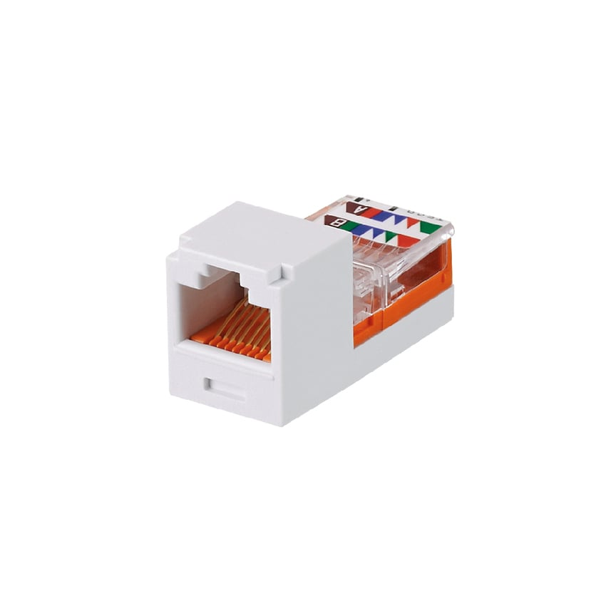 Mini-Com Module, Cat 5e, UTP, 8 pos 8 wi