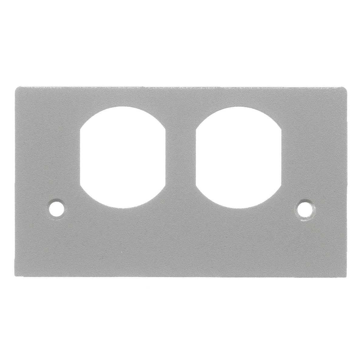 Fire-Rated Poke-Through Pedestal Face Plate, Duplex