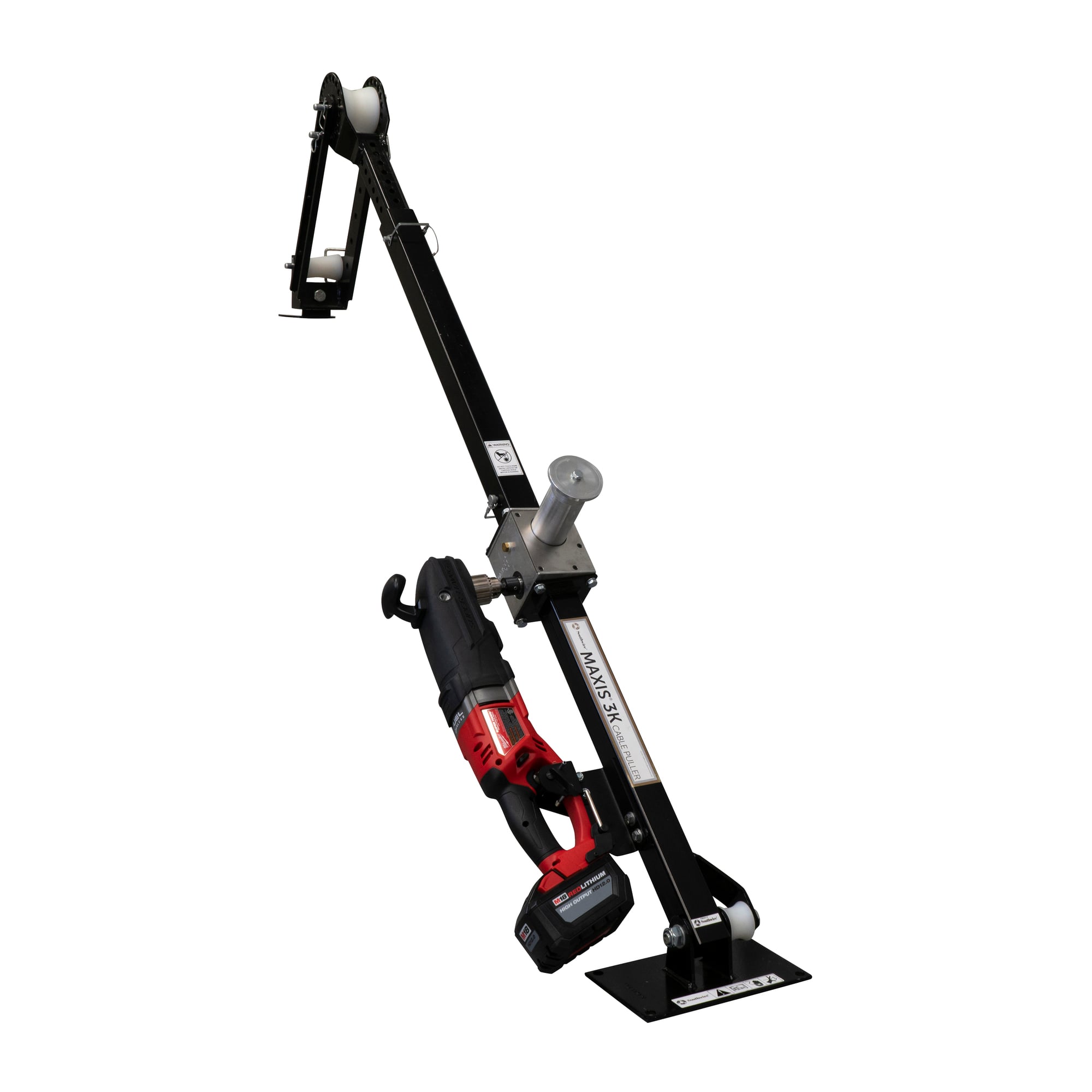 Southwire now offers the M3K-BAT, your complete solution for a truly cordless cable pulling experience. Eliminate the need to be near an outlet or having to run long extension cords on the jobsite which can create trip hazards. No addional hardware is required as you will use the pre-existing hardware and included hex nuts to assemble the M3K-BAT.