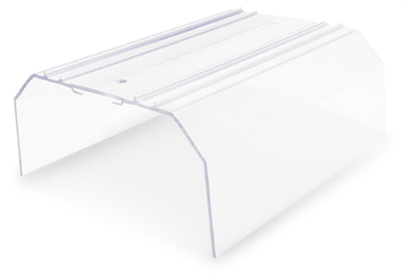Cover; Type 3; suitable for cover carrier, type 3; 1 m long; transparent