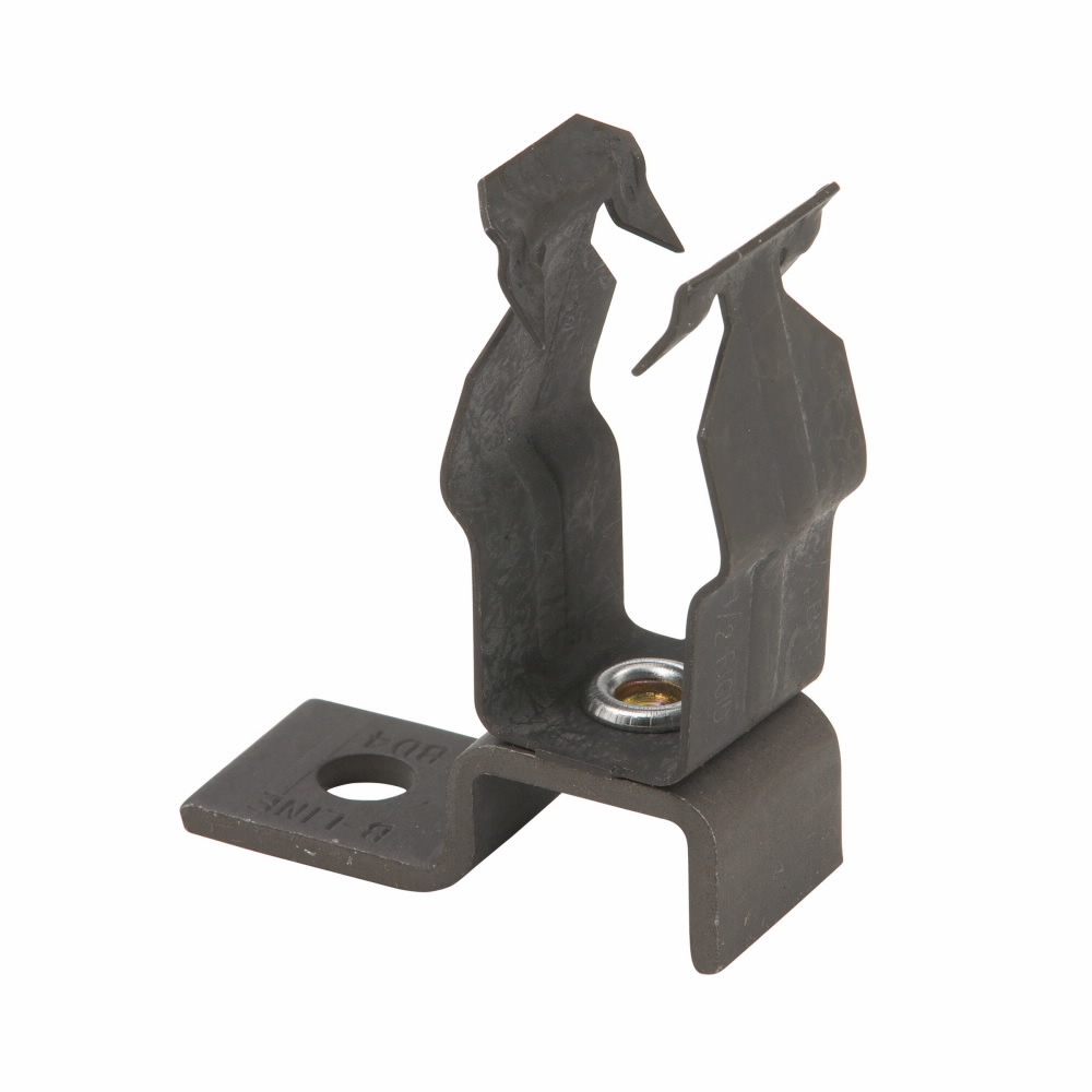 Eaton B-Line series conduit support fasteners, Conduit and cable, 1" Height, 1" Length, 1" Width, 0.077lbs, Conduit size: 0.75" EMT, 0.5" IMC, Rigid, Conduit spacer brackets