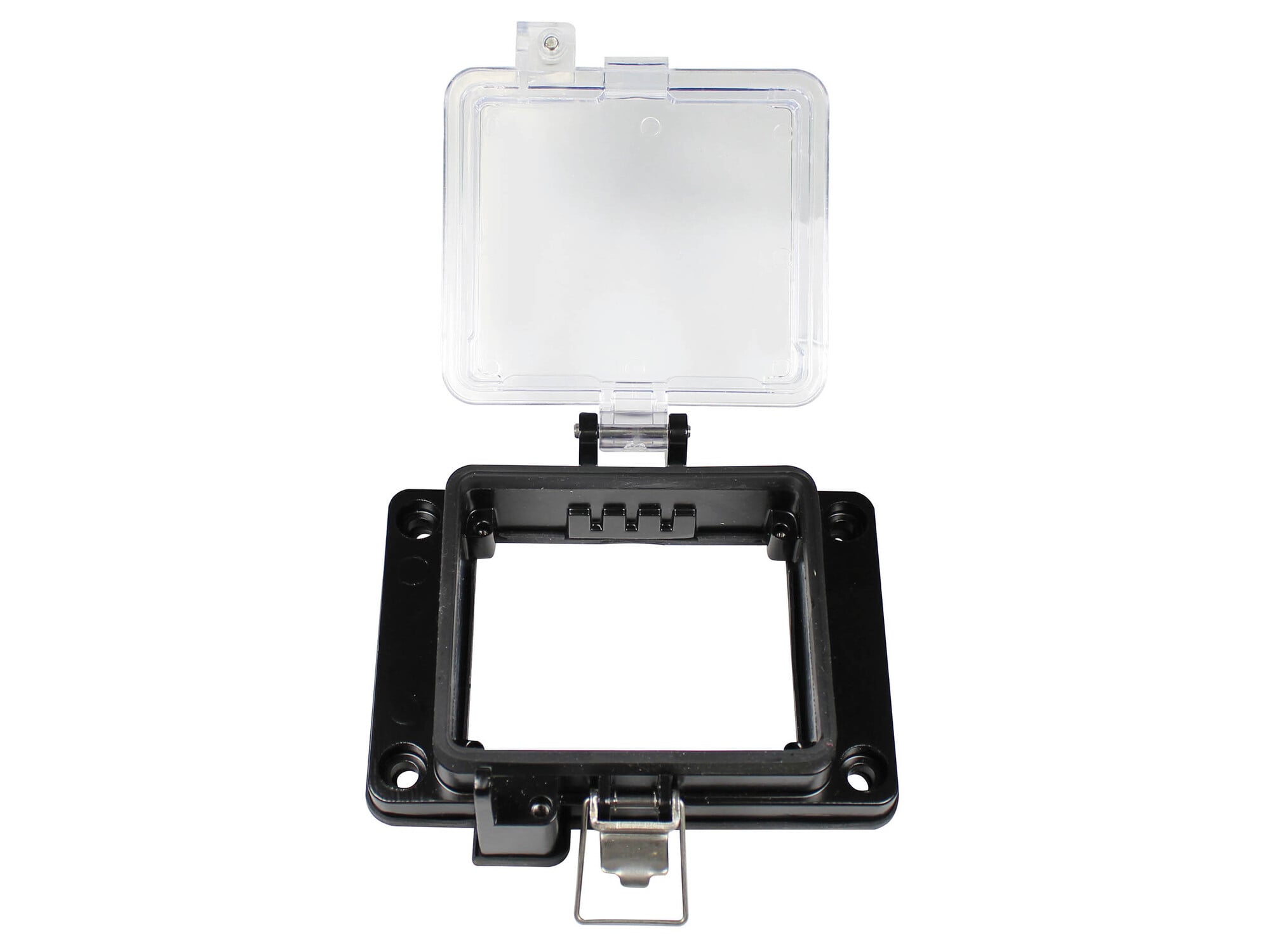 H-SERIES THRU-VIEW SIZE 32 DIN HOUSING, UL TYPE 4X, NO INSERTS