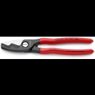 Cable Shears-Twin Cutting Edges, 8 in., Plastic Coating, Bulk