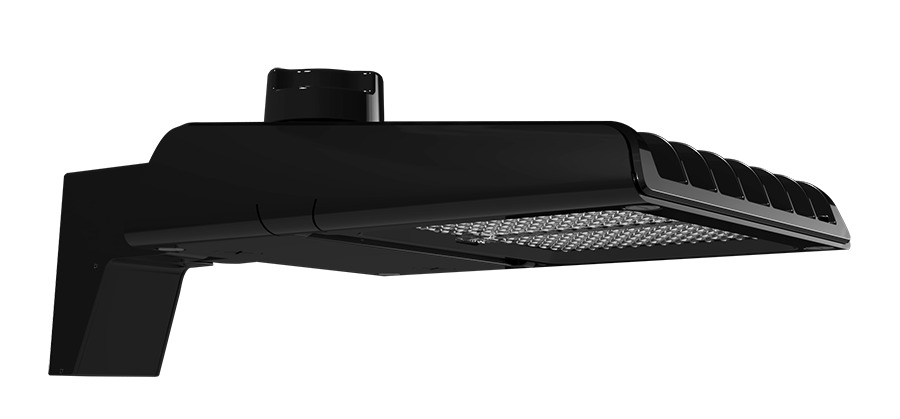 A22 AREA LIGHT 70/60/50W 3000/4000/5000K TYPE III POLE MOUNT 7PRS BLACK