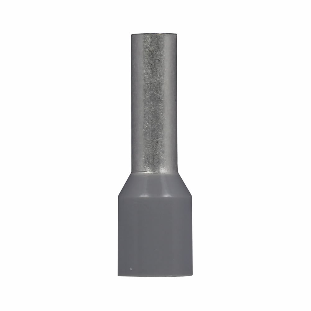 Eaton, Insulated Ferrules, IEC-XB Series, Gray, #12 AWG wire, 0.67-inch, XBAF11