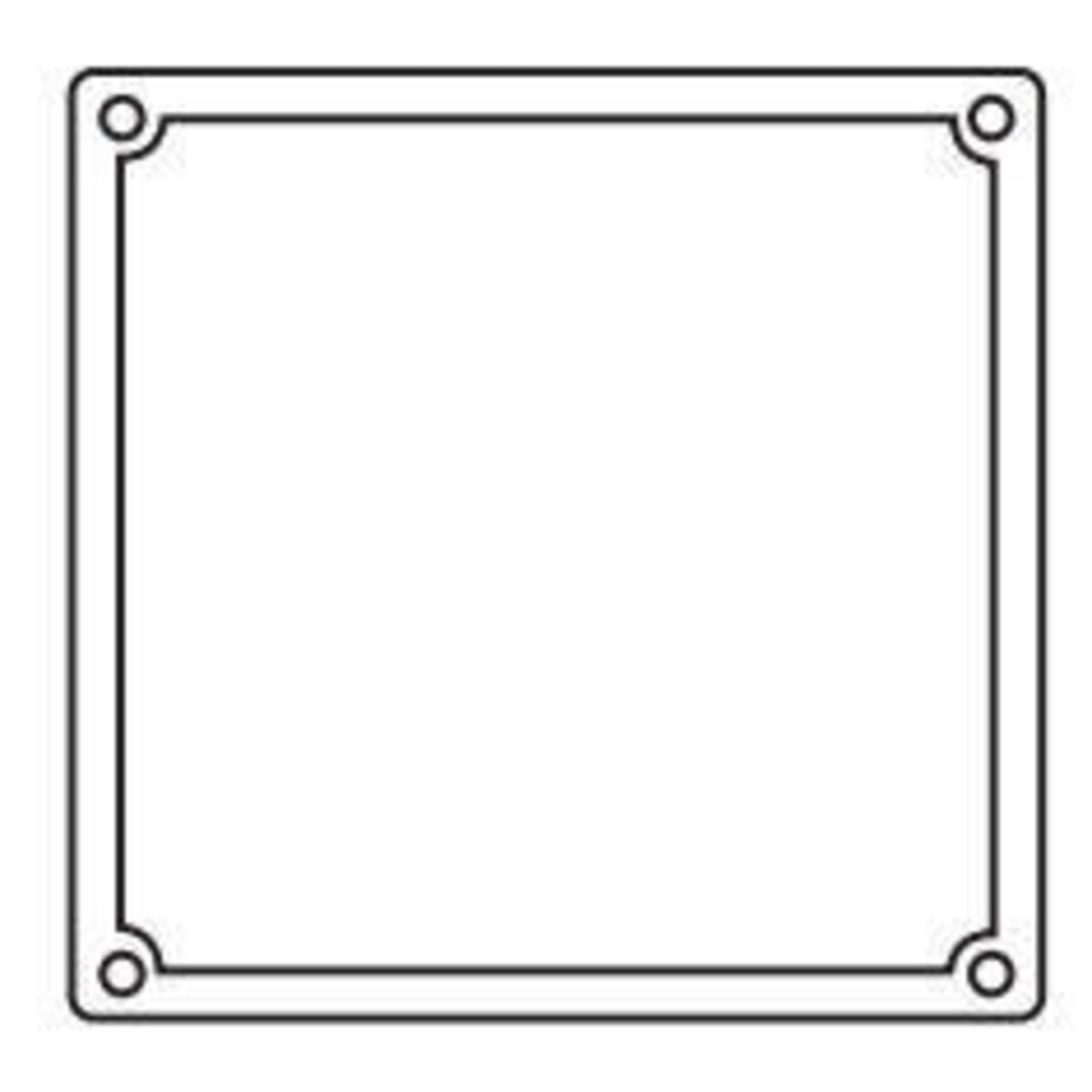 FS/FD Series Fittings- Device Box Covers- Replacement Gaskets for Covers with Neoprene Rubber- Neoprene Gasekets for Two Gang Boxes