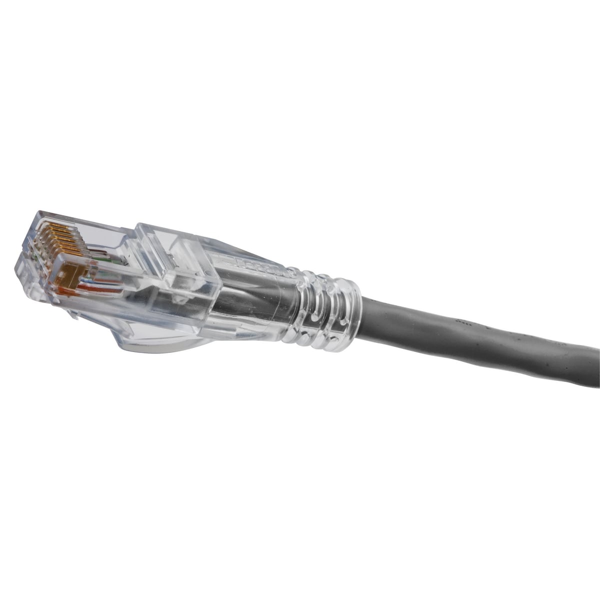 Hubbell Premise Wiring Products, Patch Cord, Speed Gain, Cat5E, Slim,Gray, 10'