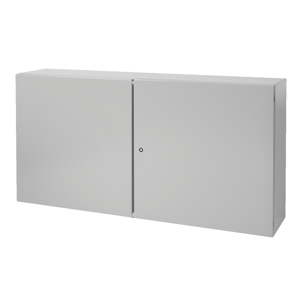 Concept Two-Door Enclosure, 30.00x42.00x10.00, Gray, Steel