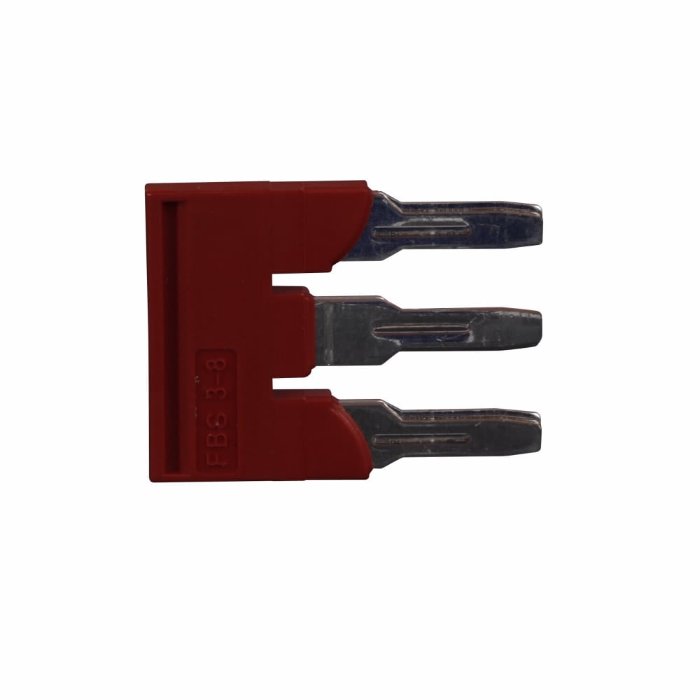 Eaton, Plug-in bridge, Red, Three-position, Used With: XBUT6FBN