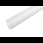 LED Shop Light Fixture, 48" long, 4000K, White Finish, 23W, 2600 lumen.  Linkable. Includes Power Cord, Butt-on Linking Connector, and Mounting Hardware