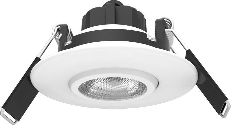 Down LightGimbal 2 Inch Round 5W,400Lm, 90CRI, 4000k, 120V Smooth