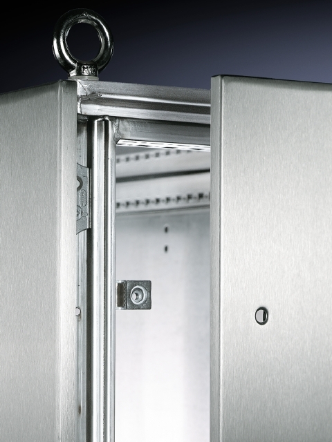Side panels, screw-fastened, stainless steel, for TS