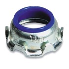 1-1/2 Inch Insulated Bushing, Aluminum, Blue Insulating Liner In Throat for Use with Rigid/IMC Conduit