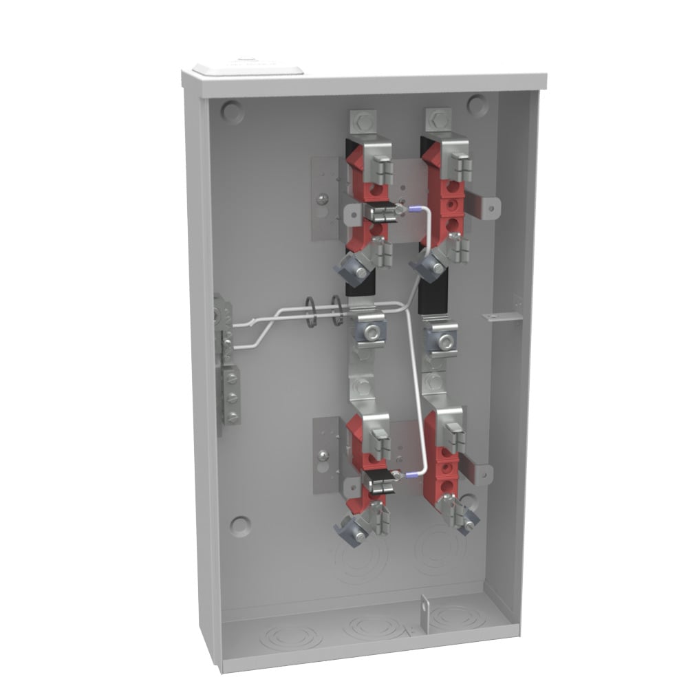 U4382-XL-5T-BLG 5 Term, Ringless, Small Closing Plate, 2 Position, 7-8 inch Barrel Lock Ground with Bracket Provision